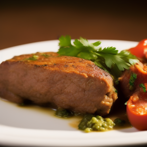 Carne Argentina a la Parrilla con Chimichurri de Hierbas Frescas

