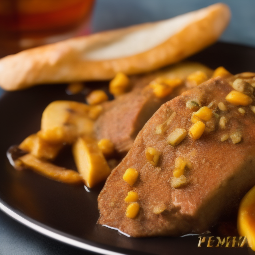 Filete de Ternera con Salsa de Mostaza y Miel

