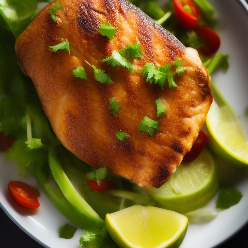 Receta de Filete de Pescado con Salsa de Limón

