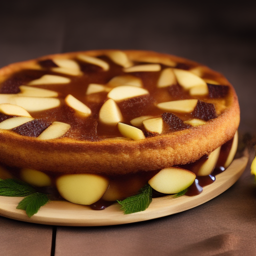 Torta de manzana argentina - Deliciosa receta de postre

