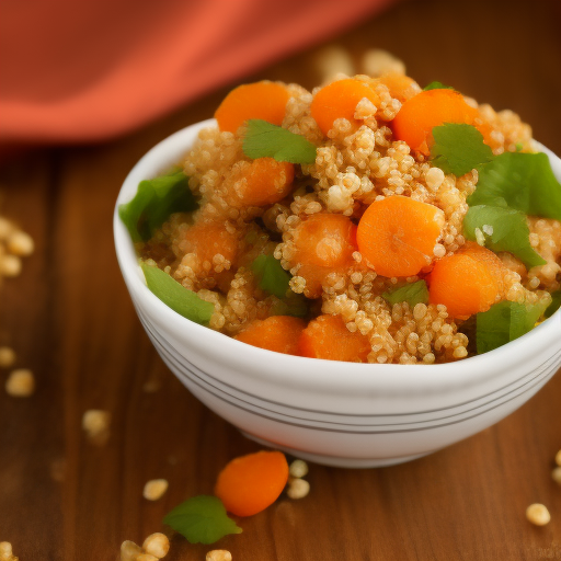 Ensalada de remolacha con quinoa y naranja

