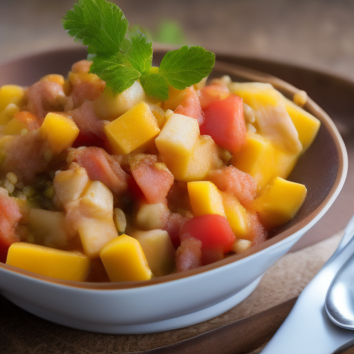 Ensalada de Mango y Cangrejo - Una Deliciosa Receta Típica Argentina

