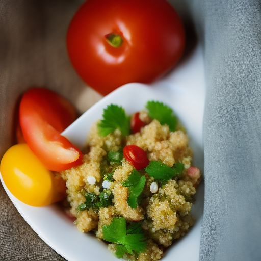 Ensalada argentina de garbanzos y quinoa

