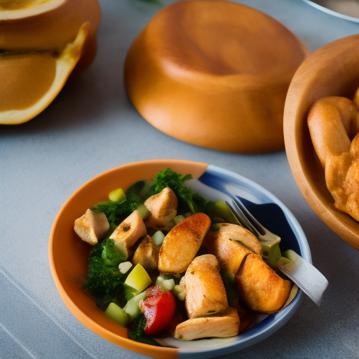 Ensalada de pollo a la argentina

