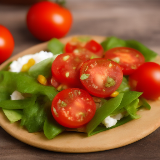 Ensalada Argentina con Maíz, Tomates y Aguacate

