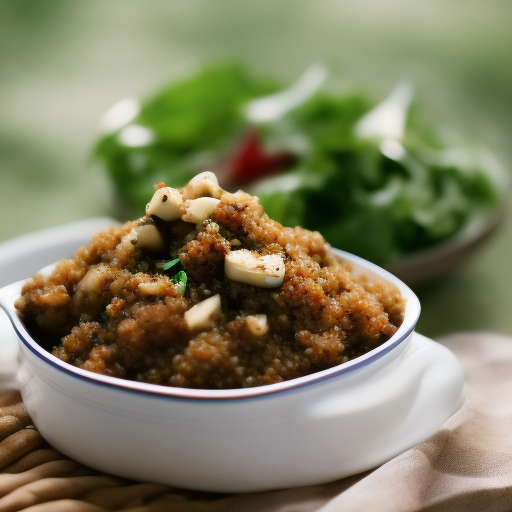 Ensalada de Quinoa y Champiñones Argentinos

