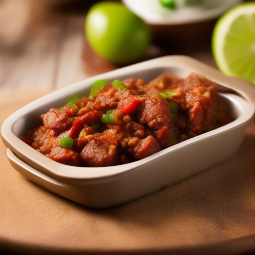 Receta china de carne en salsa agridulce

