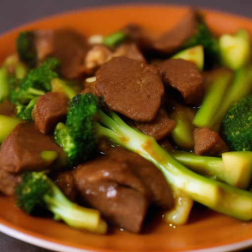 Deliciosa receta china de carne con vegetales

