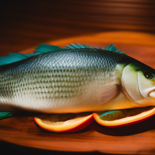 Delicioso pescado chino al estilo único

