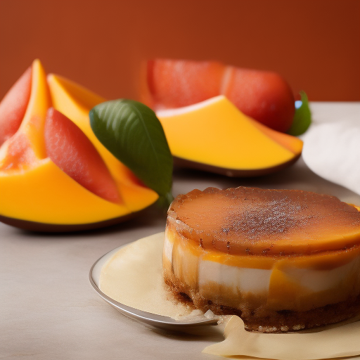 Tarta China de Mango - Un Postre Exótico y Delicioso

