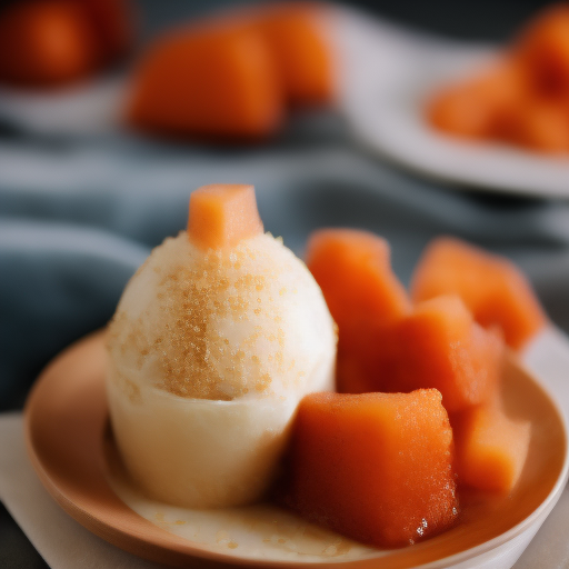 Postre chino de melón y tapioca

