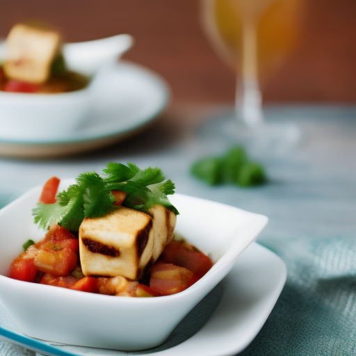 Ensalada China de Tofu y Sésamo

