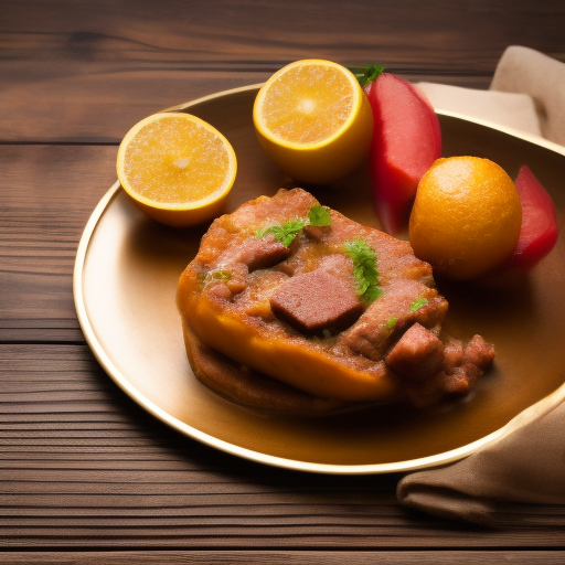 Deliciosa receta de carne de cerdo estofada con vino y especias

