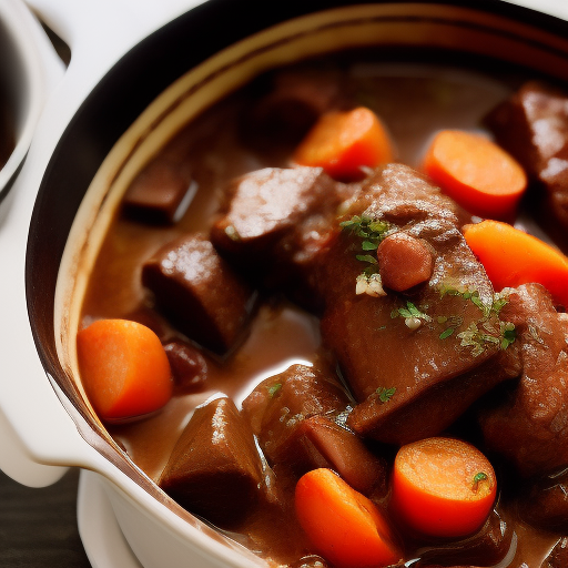 Boeuf Bourguignon: Una deliciosa receta francesa

