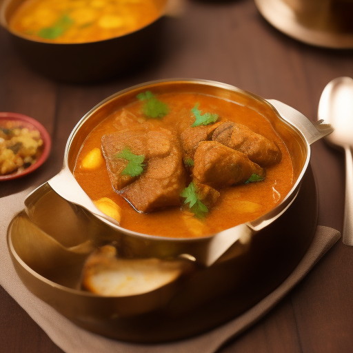 Cordero al Curry con Especias por la India

