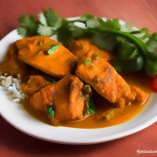 Receta india de pescado al curry

