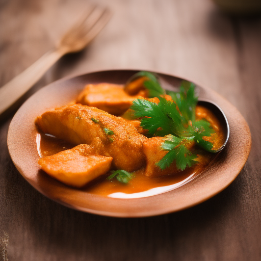 Delicioso Curry de Pescado al Estilo Indio

