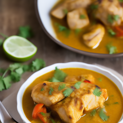 Receta India de Pescado al Curry

