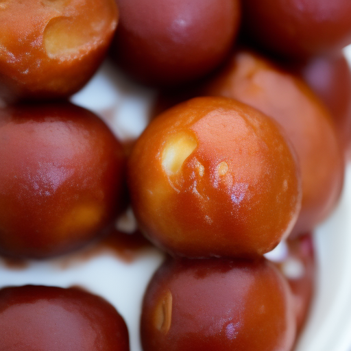 Una deliciosa receta india de Gulab Jamun

