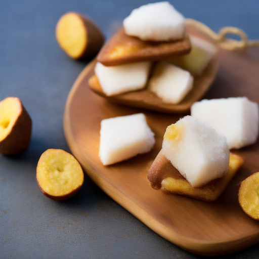 Receta india de postre: Barfi de coco y almendras

