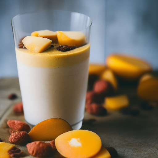 Receta India de Postre: Smoothie de Mango y Coco

