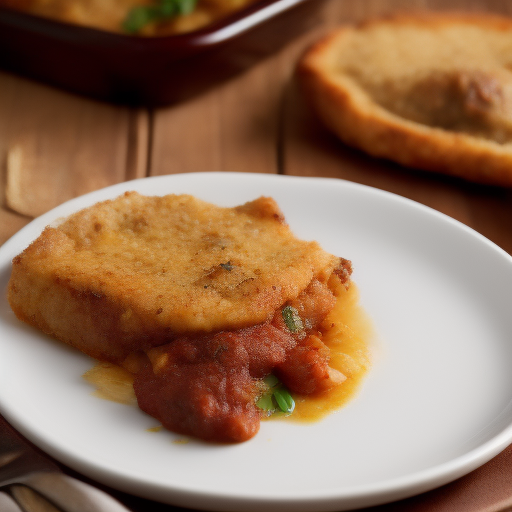 Delicioso Filete de Cerdo a la Parmigiana

