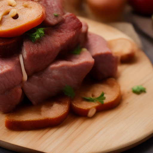 Tagliata de carne con rúcula y parmesano

