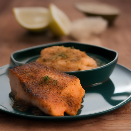 Delicioso Filete de Pescado a la Italiana

