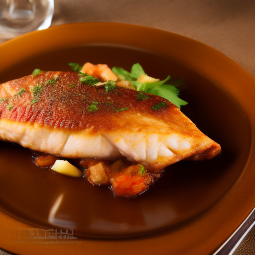 Receta de pescado italiana: Filete de lenguado alla Livornese
