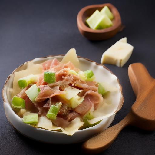 Ensalada de Prosciutto y Parmesano: Una Receta Simple y Deliciosa de Italia

