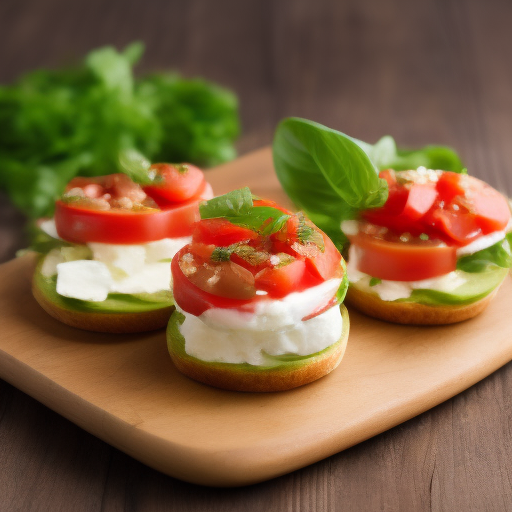 Ensalada Fresca de Italia con Tomate, Mozzarella y Albahaca

