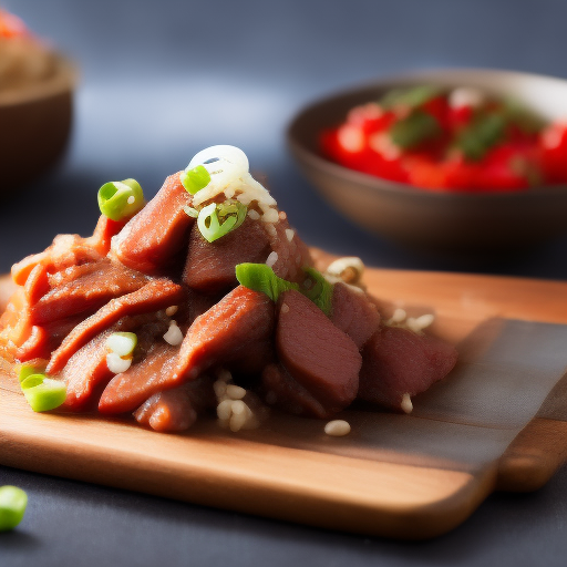 Deliciosa receta japonesa de carne con un toque único
