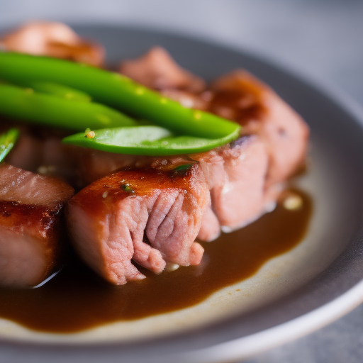 Deliciosa receta japonesa de carne

