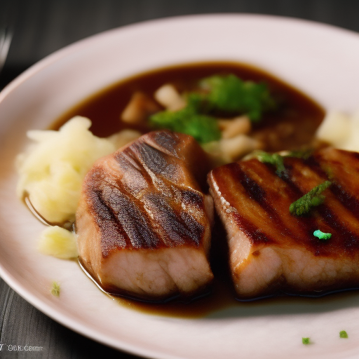 Filete de Cerdo Teriyaki Japonés

