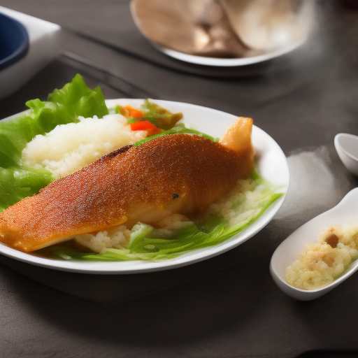 Delicioso yakizakana: Un plato típico de pescado japonés hecho en casa

