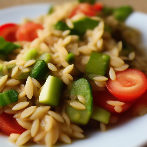 Ensalada Japonesa con Orzo: una combinación única de sabores

