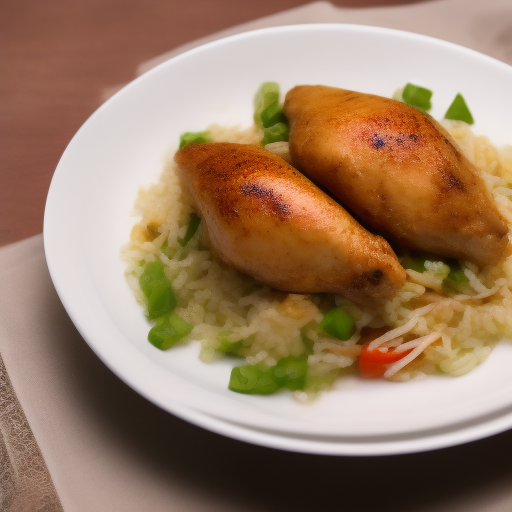 Ensalada de pollo y jengibre al estilo japonés

