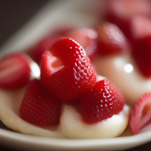 Delicioso Mochi de Fresa Japonés

