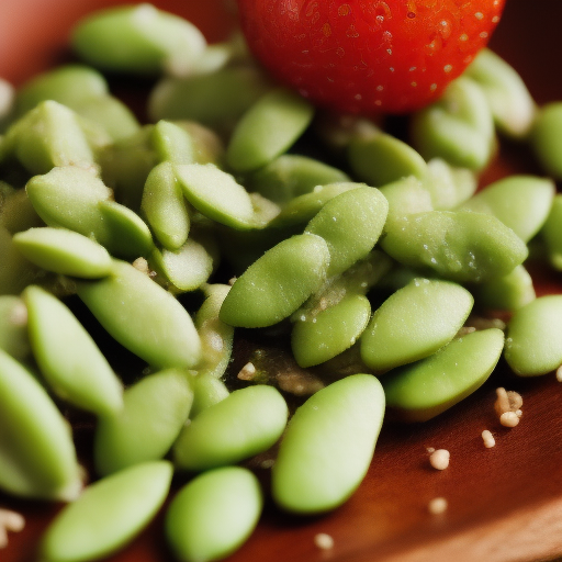 Ensalada de Edamame con Vinagreta de Sésamo

