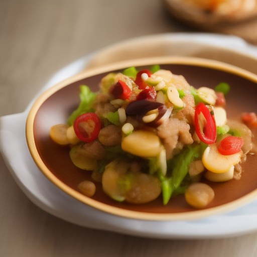 Ensalada Niku Mansei: una deliciosa mezcla de sabores japoneses
