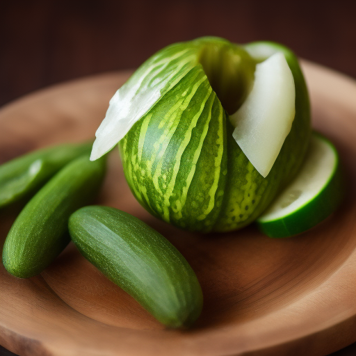 Ensalada de Pepino y Alga Hijiki Japonesa

