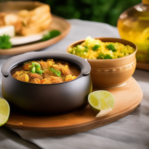 Tajine de Pollo con Albaricoques y Cebolla

