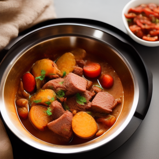 Tajine de carne con ciruelas

