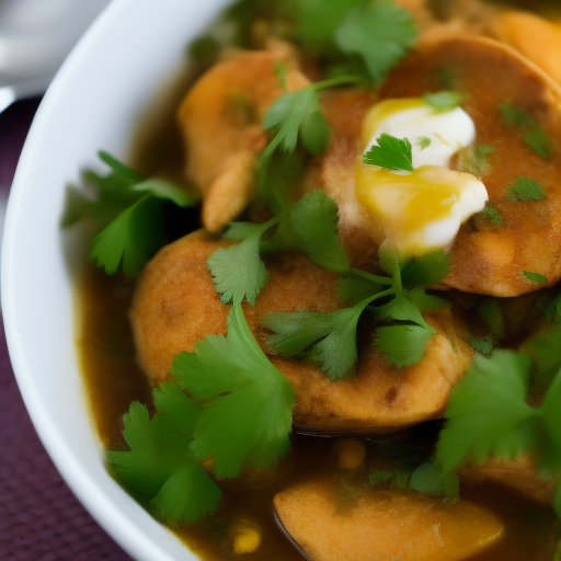 Tajine de Pollo con Limón y Aceitunas

