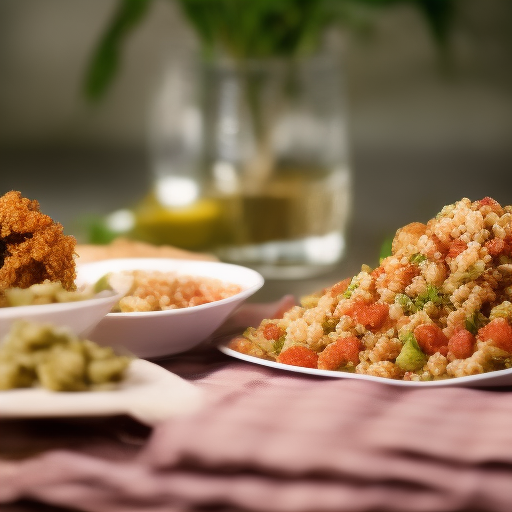 Ensalada marroquí con cuscús y garbanzos

