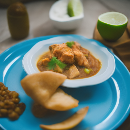 Delicioso guiso de pescado al estilo mexicano

