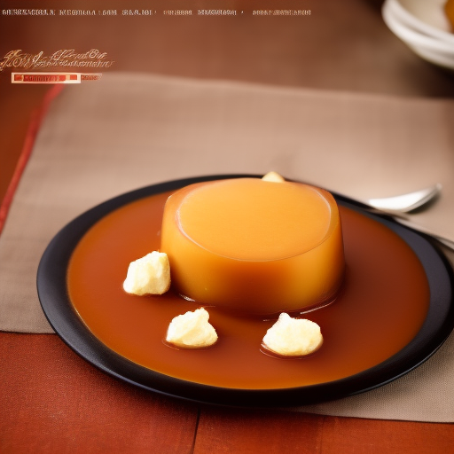 Postre Mexicano: Flan de Cajeta
