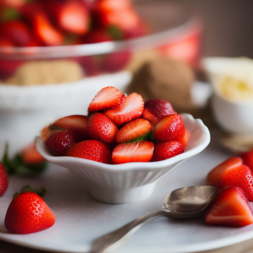 Receta Mexicana de Postre: Tarta de Fresas

