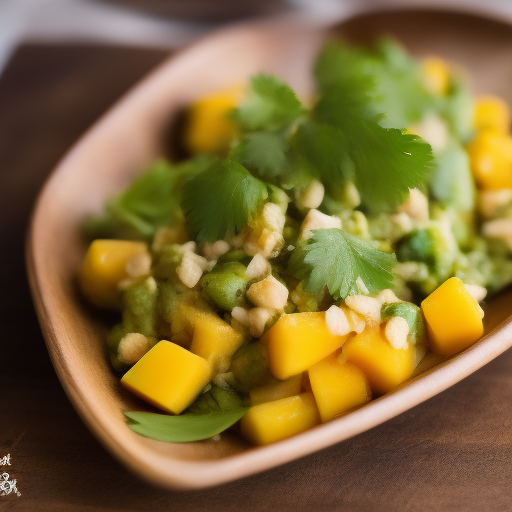 Deliciosa Ensalada de Mango y Aguacate

