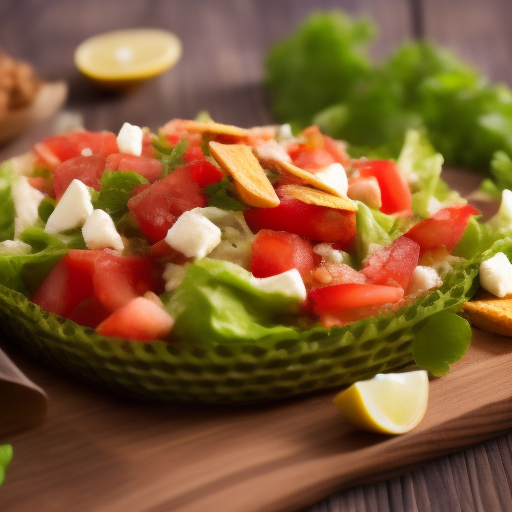 Ensalada Fresca y Sabrosa con un Toque Mexicano

